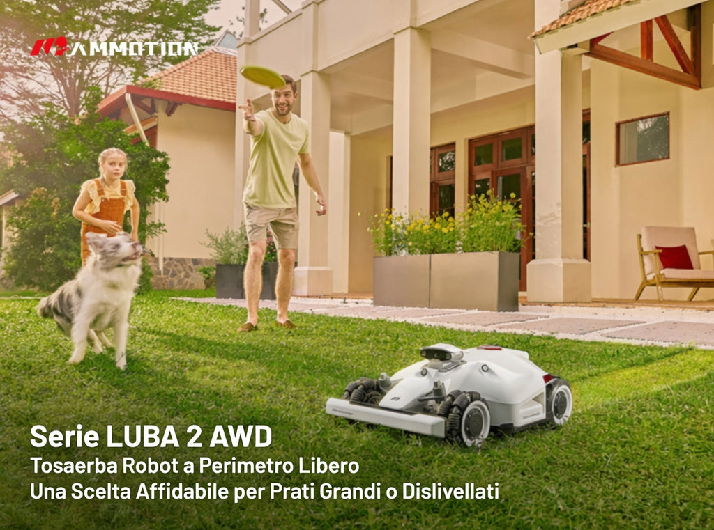 Mammotion LUBA 3 AWD 1500 - Robot Tagliaerba Premium